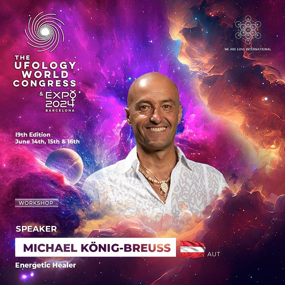 Michael Koenig Breuss UFOLOGY WORLD CONGRESS Barcelona2024 560x560